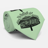 Flower hat stropdas (Opgerold)