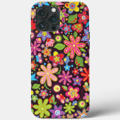 Flower Hippie iPhone | 60s Hippie iPhone Case-Mate Case (Achterkant)