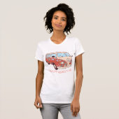 Flower Hippie Van T-shirt (Voorkant volledig)