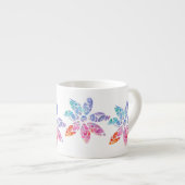 Flower Icon Espresso Cup Kop (Voorkant rechts)