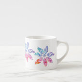 Flower Icon Espresso Cup Kop (Rechts)