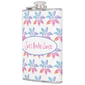 Flower Icon Flask Heupfles (Links)