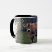 Flower Jersey Cow Mug (Devant gauche)