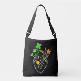 Flower Lady - Kleurrijke Mix Edition Crossbody Bag Crossbody Tas