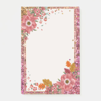 Flower Lijst Post it Notes