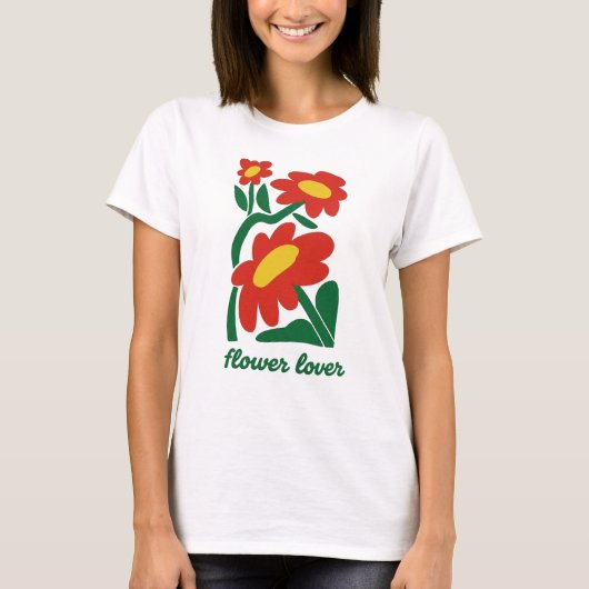 Flower Lover T-Shirt (Devant)