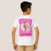 :Flower Man" T-shirt (Achterkant volledig)