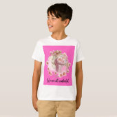 :Flower Man" T-shirt (Voorkant volledig)
