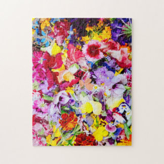 Flower Market Art Foto Puzzels Flower Art Jigsaw