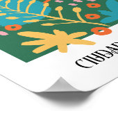 Flower Market Editable Mexico City Poster (Hoek)