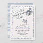 Flower Market Farm FBirday Invitation (Devant / Derrière)