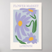 Flower Market London Poster (Voorkant)