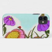 Flower Meadow iPhone 5 Coque (Dos (Horizontal))