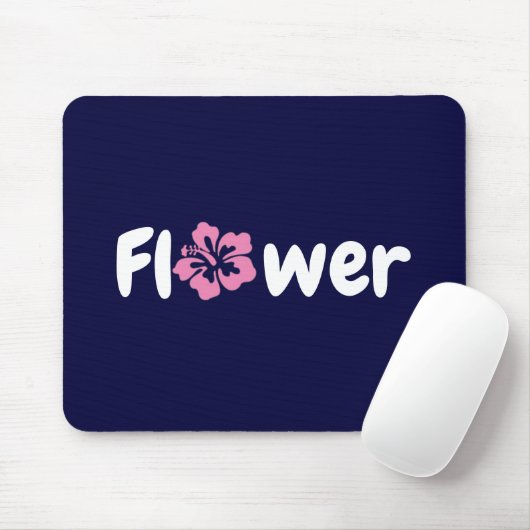 Flower Mousepad Muismat (Met muis)