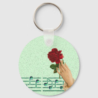 Flower Music Sleutelhanger
