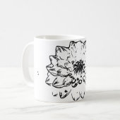 Flower Natural Art Koffiemok (Voorkant links)