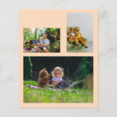 Flower Navy Arrière - plan Funeral Memorial flyer (Dos)