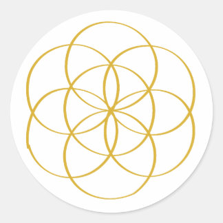 Flower of Life - Classic Ronde Sticker