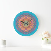 Flower of Life Mandala Wall Clock Grote Klok (Huis)