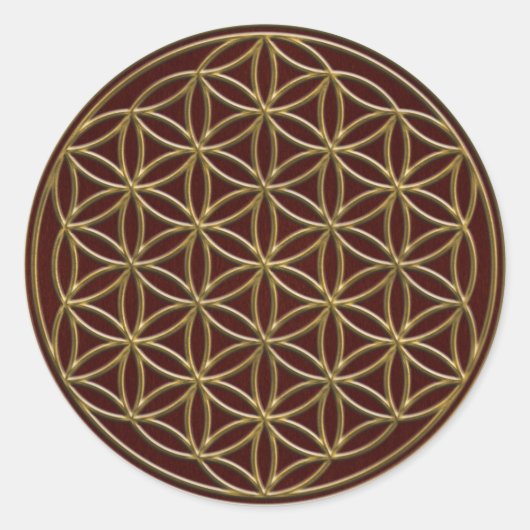 Flower of life sticker (Voorkant)