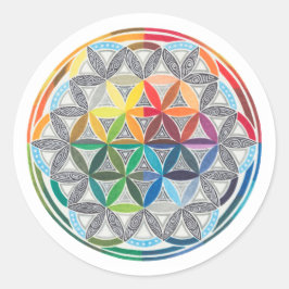 Flower of Life Stickers