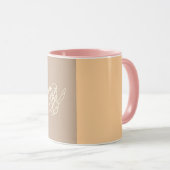 flower paint mug mok (Voorkant rechts)