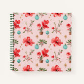 Flower Pattern Notes Notitieboek (Voorkant)