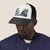 flower pattern trucker pet (In situ)