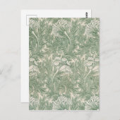 Flower Pattern, William Morris Briefkaart (Voorkant / Achterkant)
