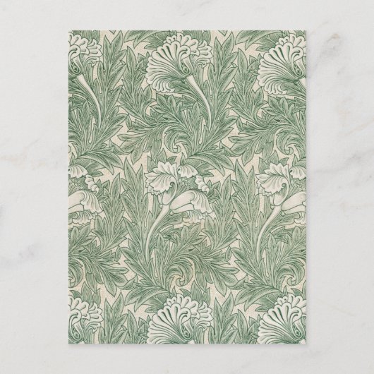 Flower Pattern, William Morris Briefkaart (Voorkant)