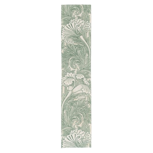 Flower Pattern, William Morris Korte Tafelloper (Voorkant)