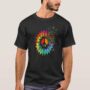 Flower Peace Love Happy Soul T-shirt