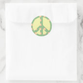 Flower Peace Sign Sticker (Tas)