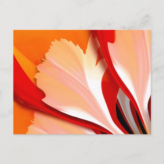 Flower petals  briefkaart (Voorkant)