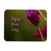 Flower Photo Magnet (Horizontal)