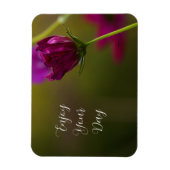 Flower Photo Magnet (Vertical)
