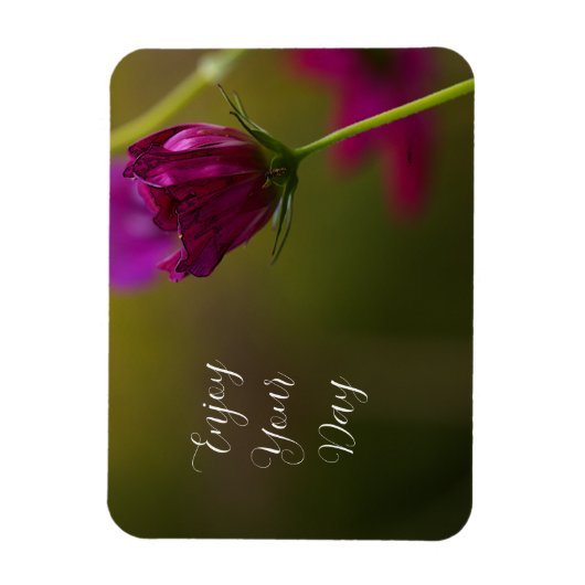 Flower Photo Magnet (Vertical)