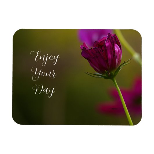 Flower Photo Magnet Magneet (Horizontaal)