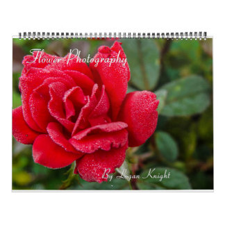 Flower Photography Wall Agenda Kalender