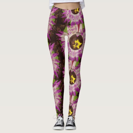 flower picture legings leggings (Voorkant)
