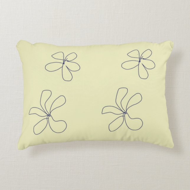 flower pillow accent kussen (Voorkant)
