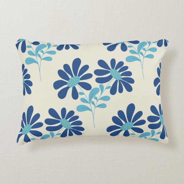 Flower Pillow Accent Kussen (Voorkant)