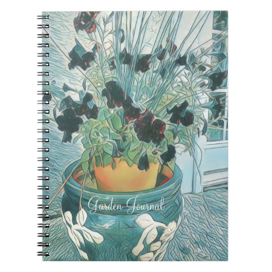 Flower Planter Journal Notitieboek (Voorkant)