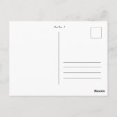 Flower Power - 1 Briefkaart (Achterkant)