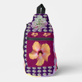 Flower Power 2 Print Cut Sew Bag Sling Bag