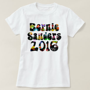 Flower Power Bernie Sanders 2016 T-shirt