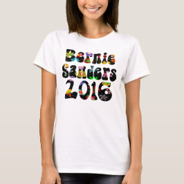 Flower Power Bernie Sanders 2016 T-shirt