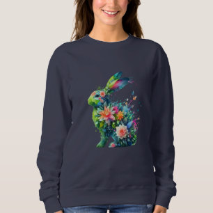 Flower Power Bunny Rabbit Trui