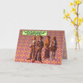 Flower Power [drôle de carte de voeux] (Fleur jaune)