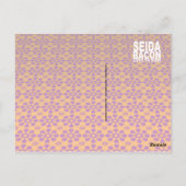 Flower Power [drôle de carte postale] (Dos)